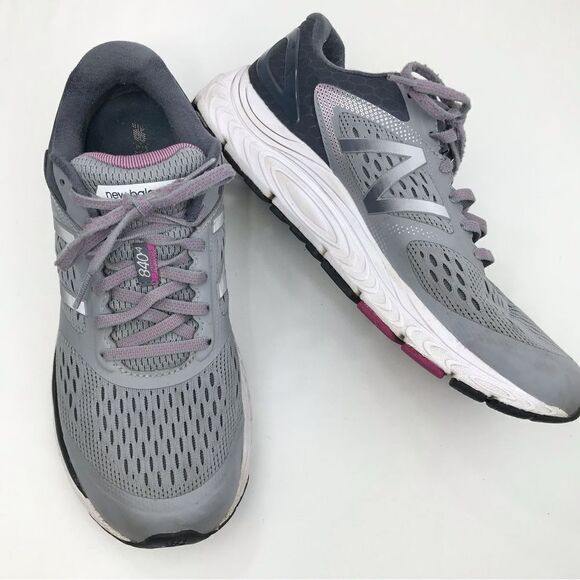 New Balance 840x4 Gray Honeycomb Athletic Running Sneakers - Picture 3 of 13